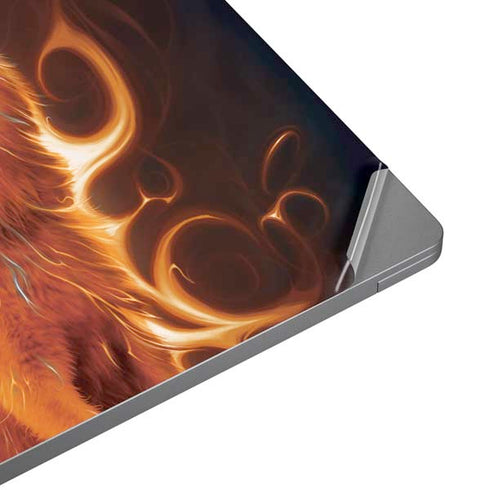 Vincent Hie Phoenix Wolf Universal Laptop 12in (9.8 x 6.8in) Skin